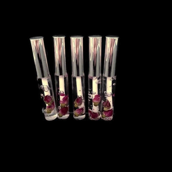 Lipglosses with wand 10ML with real roes buds … - Picture 1 of 9